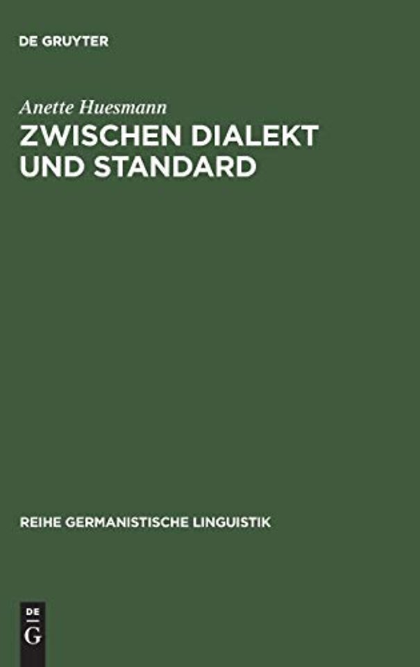 Zwischen Dialekt und Standard – Empirische Untersuchung zur Soziolinguistik des Varietätenspektrums im Deutschen