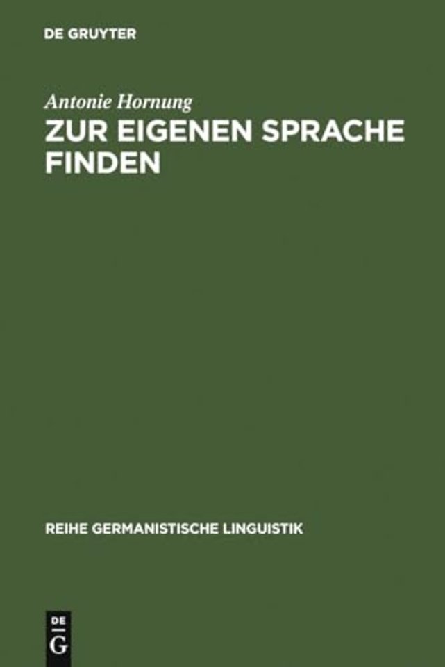 Zur eigenen Sprache finden – Modell einer plurilingualen Schreibdidaktik