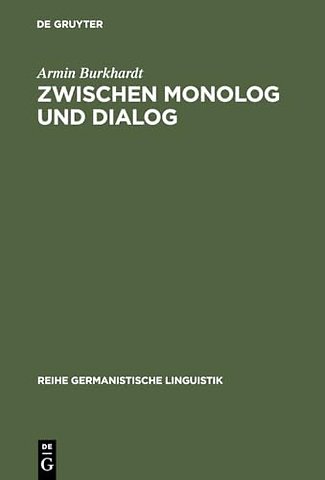 Zwischen Monolog und Dialog – Zur Theorie, Typologie und Geschichte des Zwischenrufs im deutschen Parlamentarismus