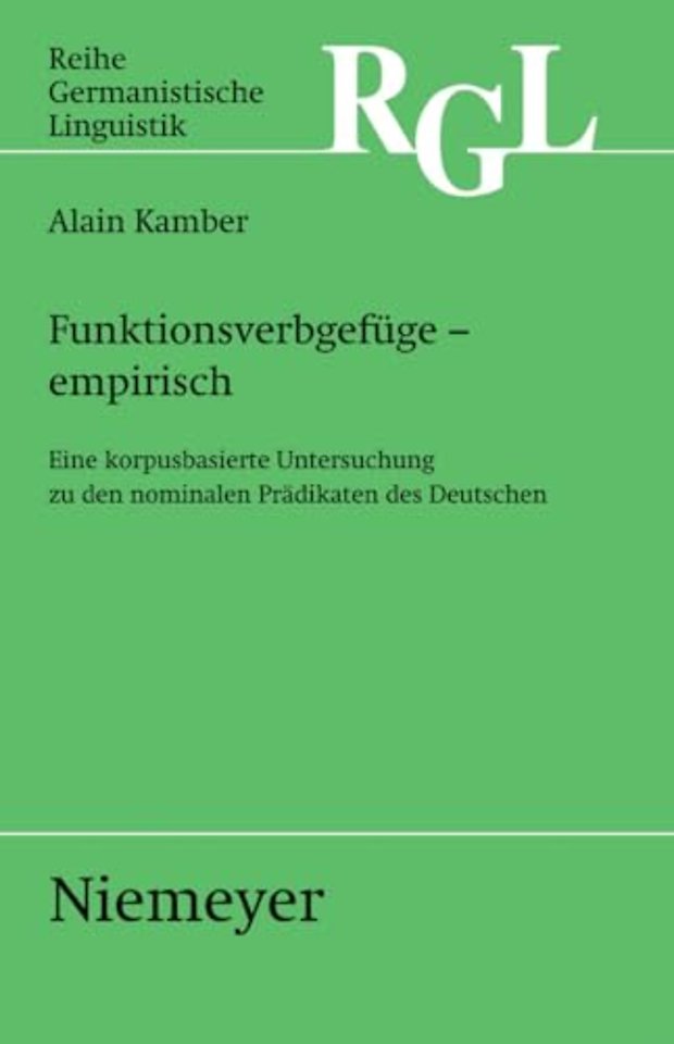 Funktionsverbgefuge - Empirisch
