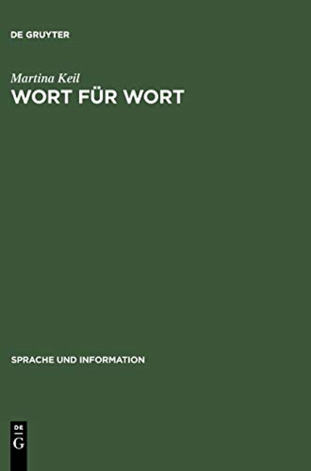 Wort für Wort – Repräsentation und Verarbeitung verbaler Phraseologismen (Phraseo–Lex)