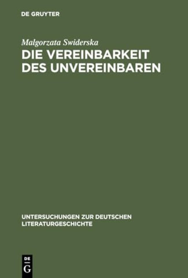 Die Vereinbarkeit des Unvereinbaren – Ingeborg Bachmann als Essayistin