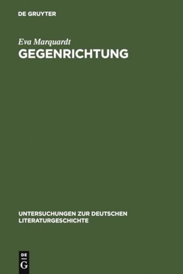 Gegenrichtung – Entwicklungstendenzen in der Erzählprosa Thomas Bernhards