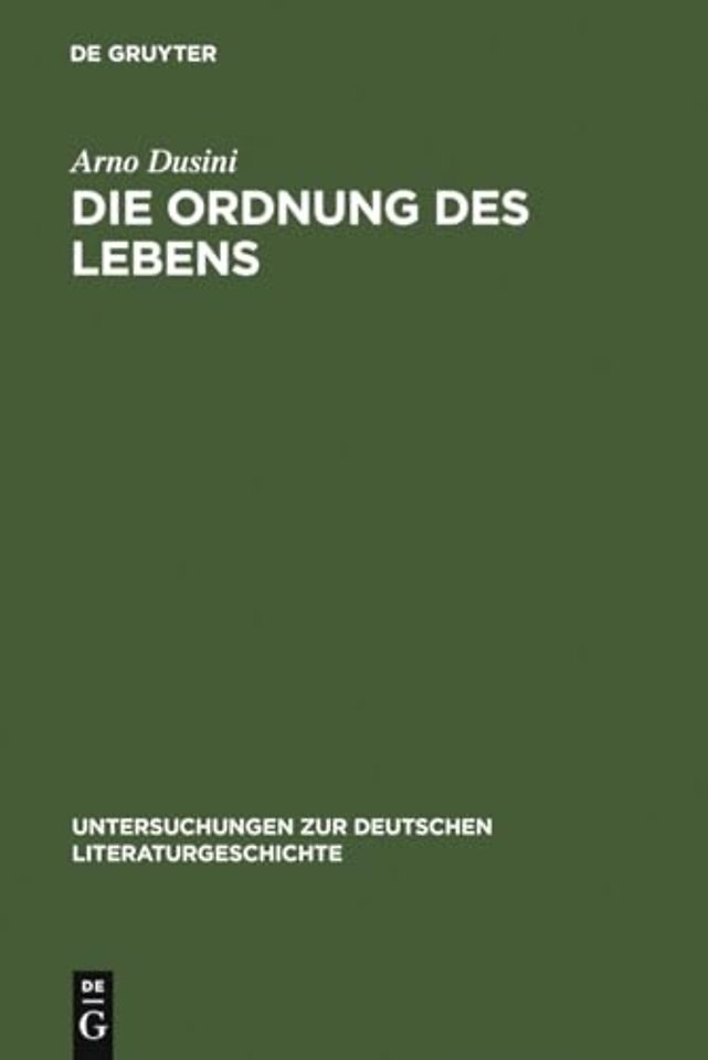 Die Ordnung Des Lebens