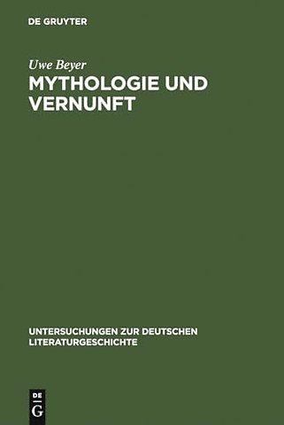 Mythologie und Vernunft – Vier philosophische Studien zu Friedrich Hölderlin