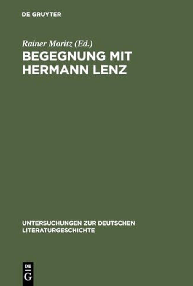 Begegnung mit Hermann Lenz – Künzelsauer Symposion