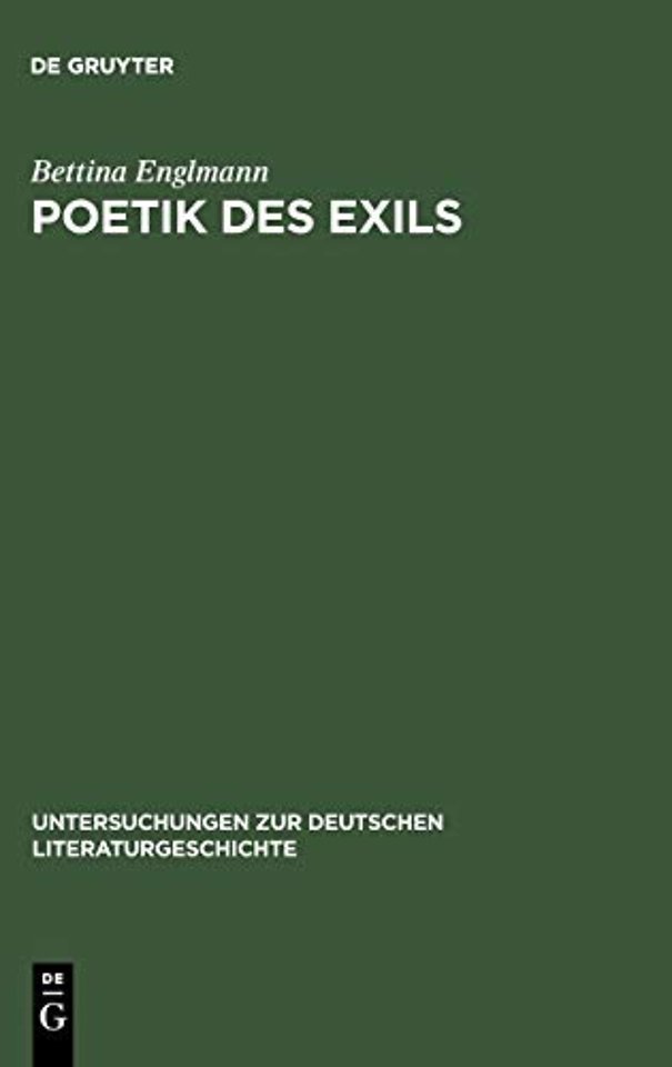 Poetik des Exils