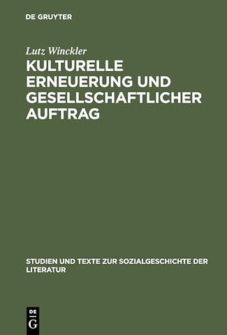 Kulturelle Erneuerung und gesellschaftlicher Auf – Zur Bestandspolitik der Öffentlichen Bibliotheken und Betriebsbüchereien in der SBZ und DDR 1945 bi