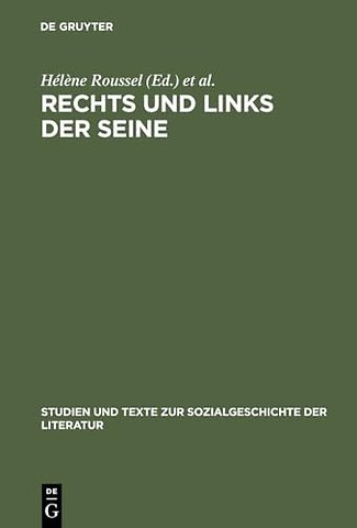 Rechts und links der Seine – Pariser Tageblatt und Pariser Tageszeitung 1933–1940