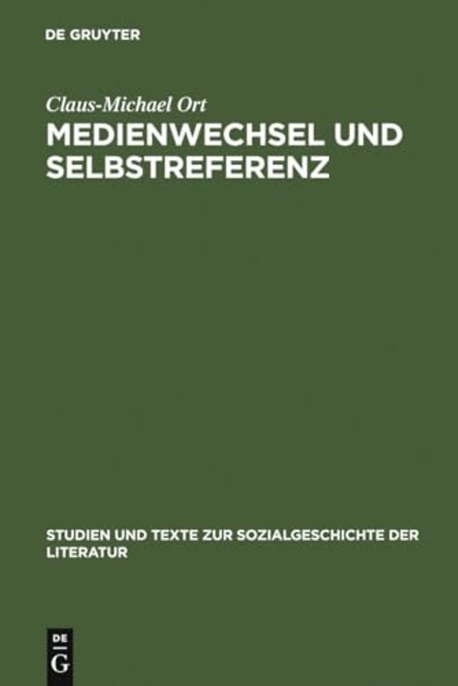 Medienwechsel und Selbstreferenz – Christian Weise und die literarische Epistemologie des späten 17. Jahrhunderts