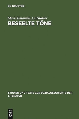 Beseelte Töne – Die Sprache des Körpers und der Dichtung in Klopstocks Eislaufoden
