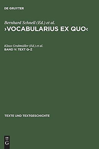 Text Q–Z
