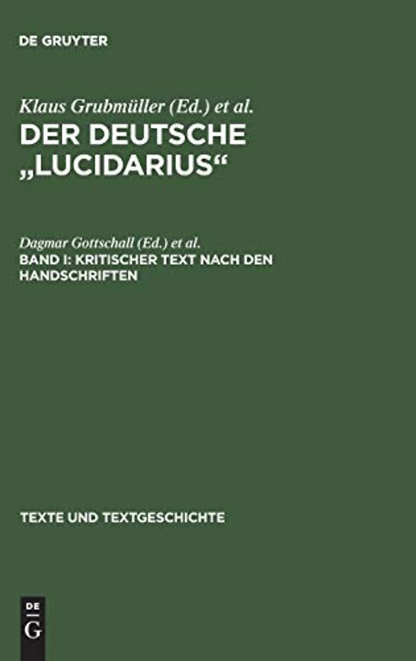 Kritischer Text nach den Handschriften