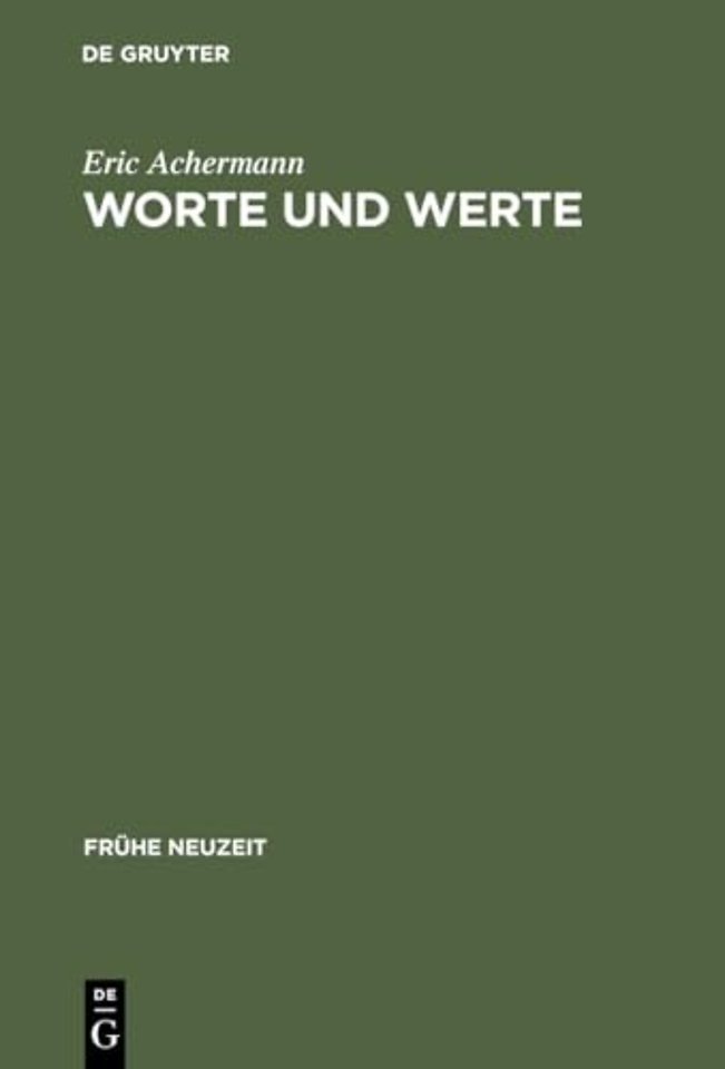 Worte und Werte – Geld und Sprache bei Gottfried Wilhelm Leibniz, Johann Georg Hamann und Adam Müller