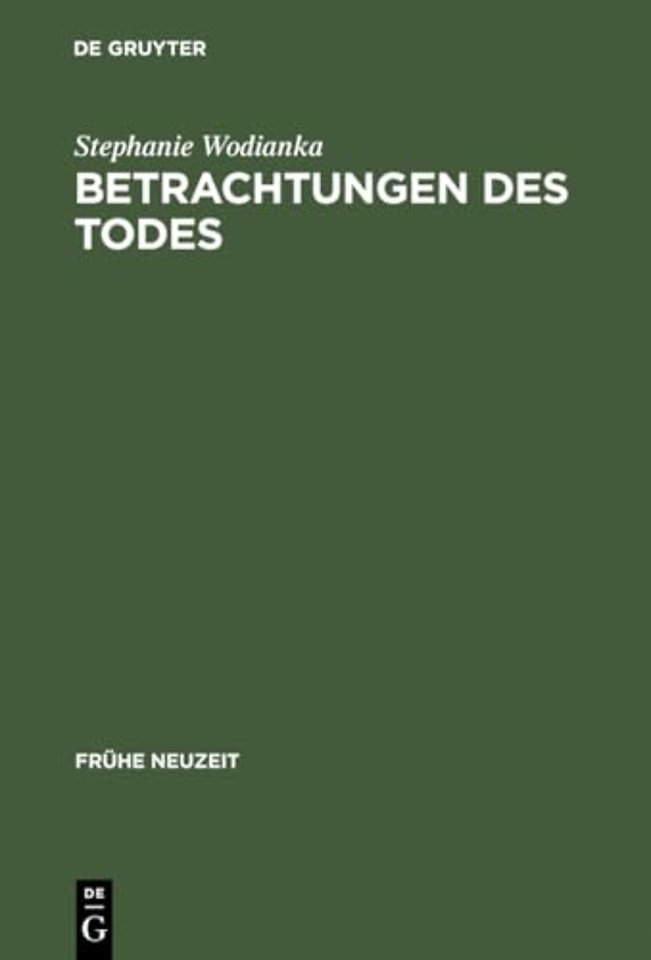 Betrachtungen des Todes
