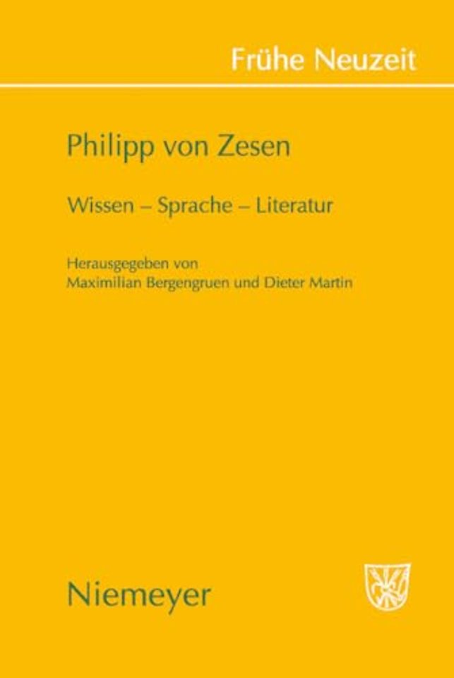 Philipp von Zesen – Wissen – Sprache – Literatur