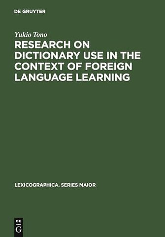 Research on Dictionary Use in the Context of For – Focus on Reading Comprehension