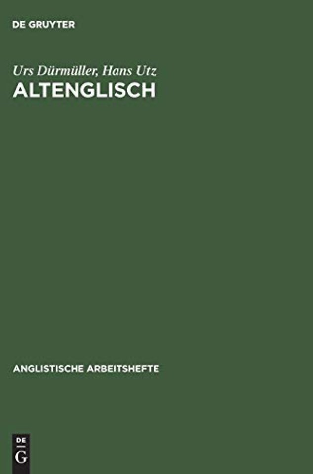Altenglisch – Eine Einführung