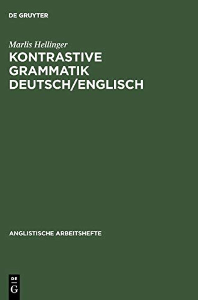 Kontrastive Grammatik Deutsch/Englisch