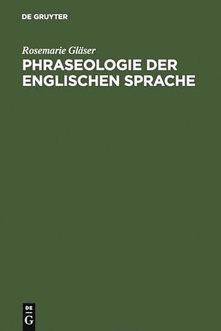 Phraseologie der englischen Sprache