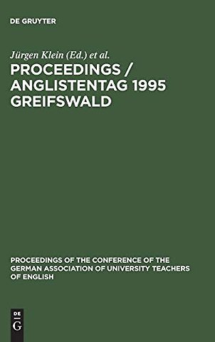 Proceedings / Anglistentag 1995 Greifswald