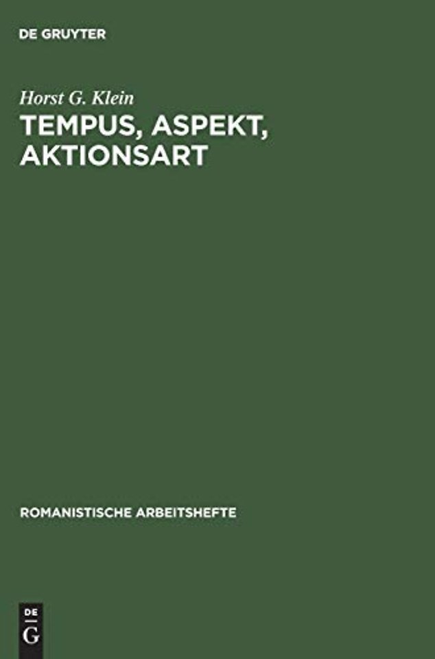 Tempus, Aspekt, Aktionsart