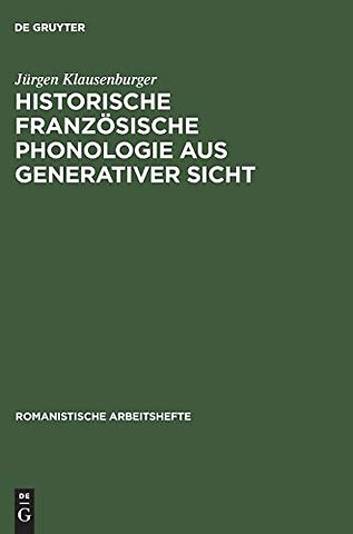 Historische französische Phonologie aus generativer Sicht
