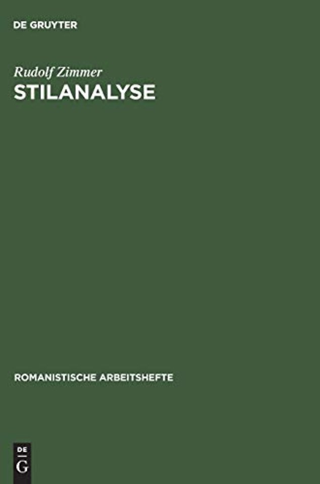 Stilanalyse