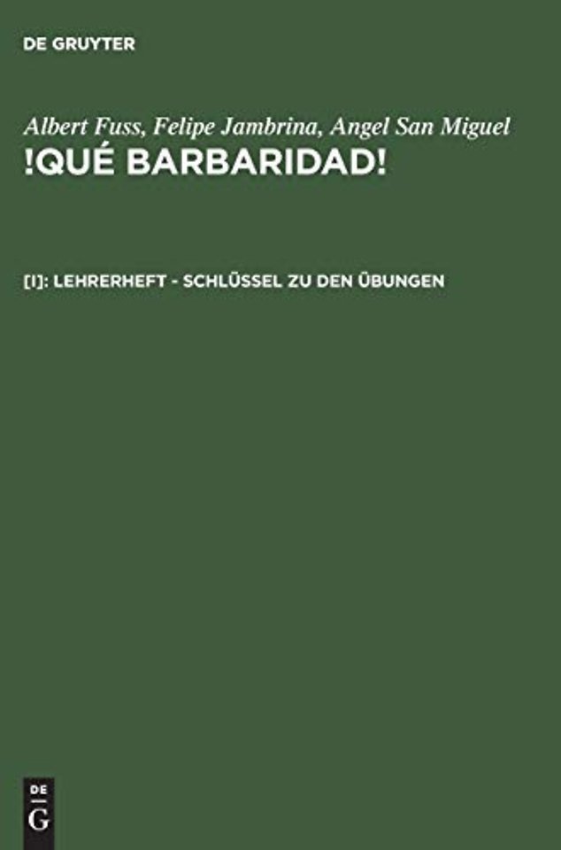 Lehrerheft - Schlussel Zu Den Ubungen