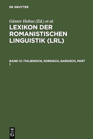 Italienisch, Korsisch, Sardisch