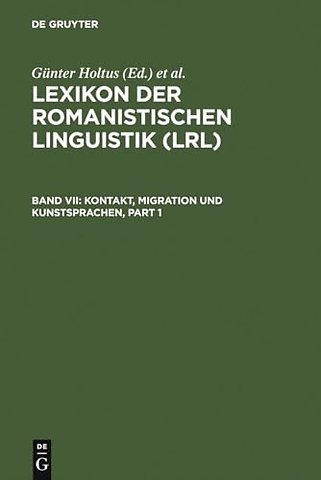 Kontakt, Migration und Kunstsprachen – Kontrastivität, Klassifikation und Typologie