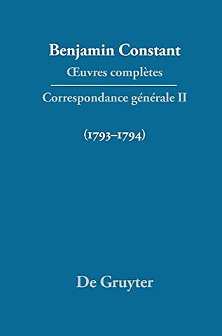 Correspondance 1793–1794