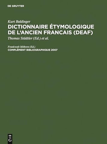 Complément bibliographique 2007