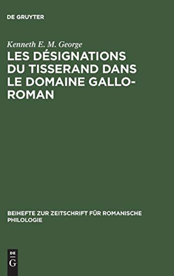 Les désignations du tisserand dans le domaine ga – Étude d`un vocabulaire artisanal et technologique