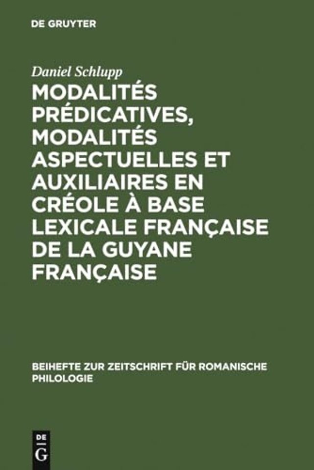 Modalités prédicatives, modalités aspectuelles e – XVIIIe – XXe siècle