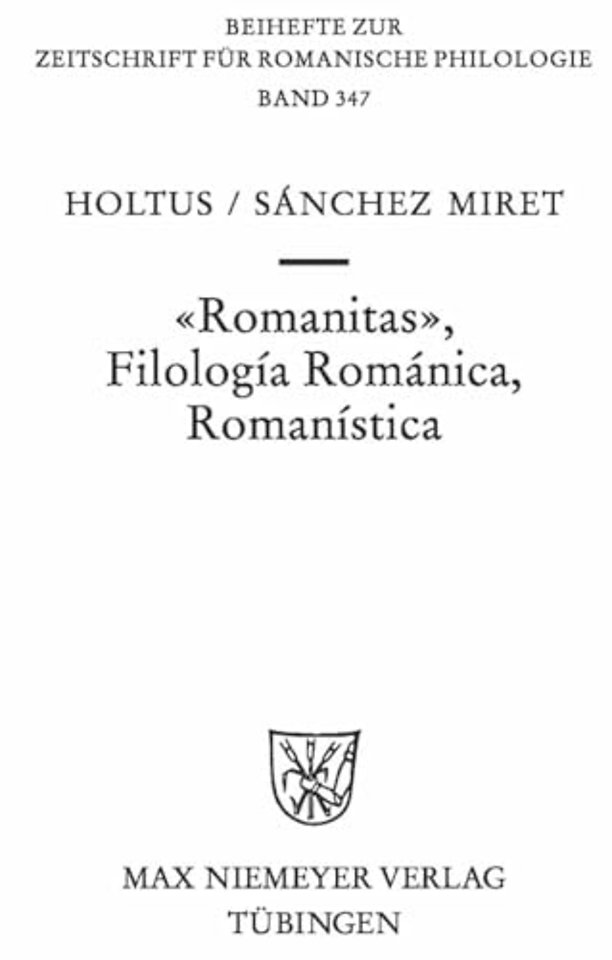 Romanitas – Filología Románica – Romanística