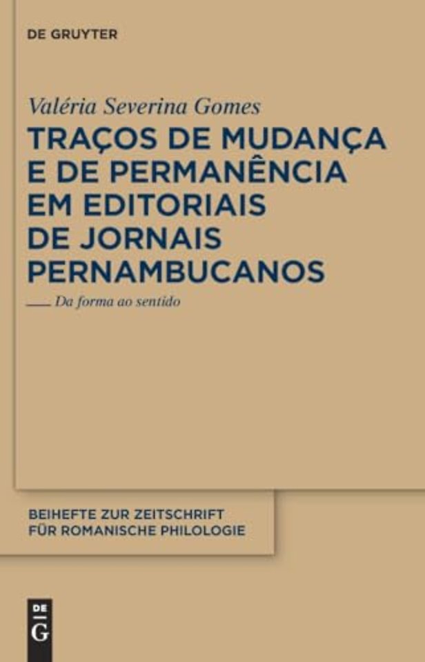 Traços de mudança e de permanência em editoriais – Da forma ao sentido