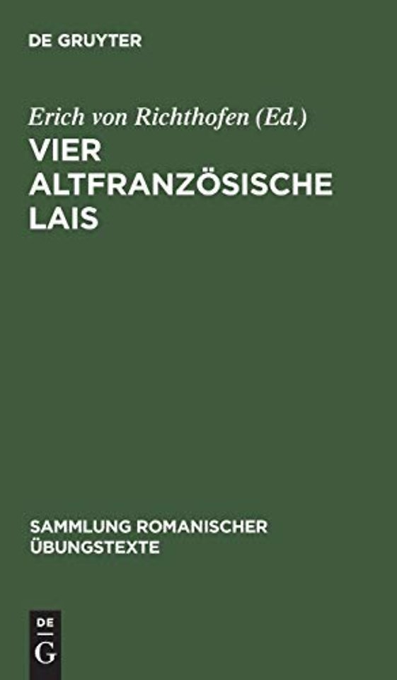Vier altfranzösische Lais – Chievrefeuil, Äustic, Bisclavret, Guingamor