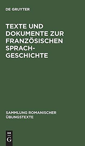 Texte und Dokumente zur französischen Sprachgesc – 16. Jahrhundert