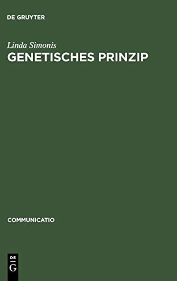 Genetisches Prinzip – Zur Struktur der Kulturgeschichte bei Jacob Burckhardt, Georg Lukács, Ernst Robert Curtius und Walter Benjamin