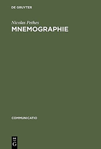 Mnemographie – Poetiken der Erinnerung und Destruktion nach Walter Benjamin