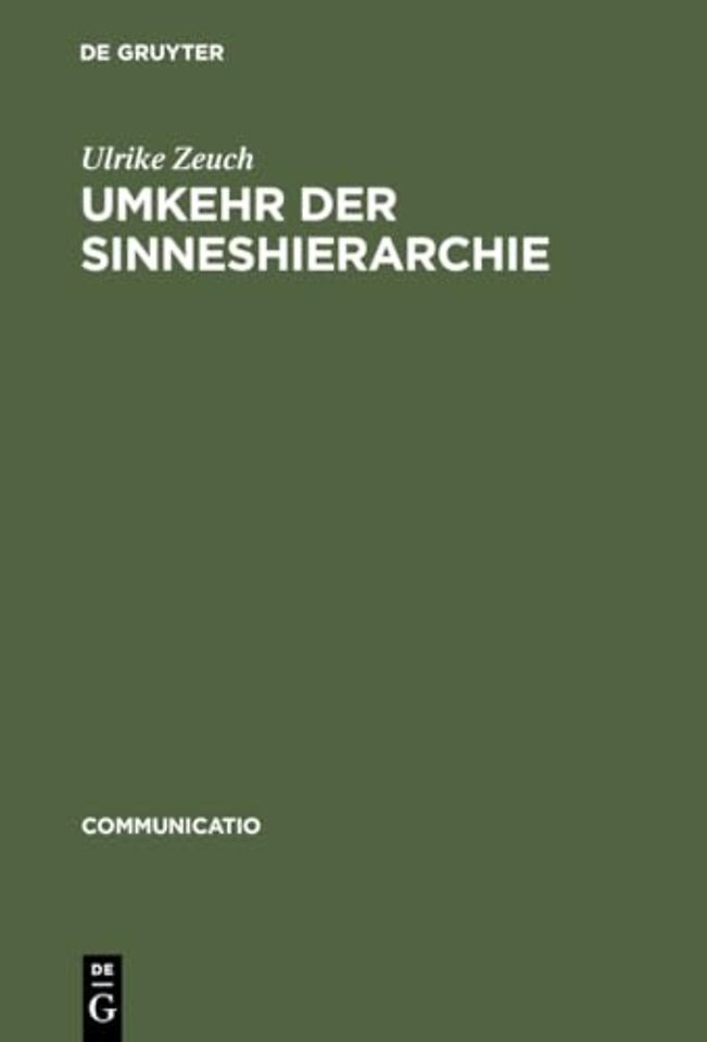 Umkehr der Sinneshierarchie – Herder und die Aufwertung des Tastsinns seit der Frühen Neuzeit