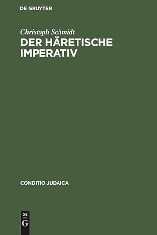 Der häretische Imperativ – Überlegungen zur theologischen Dialektik der Kulturwissenschaft in Deutschland