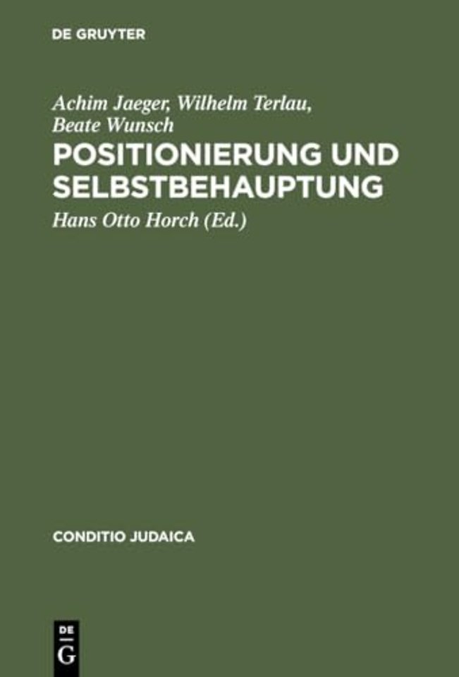 Positionierung Und Selbstbehauptung