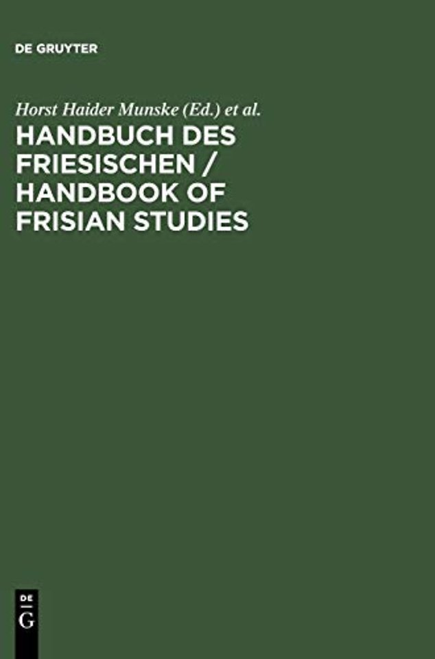 Handbuch des Friesischen / Handbook of Frisian Studies