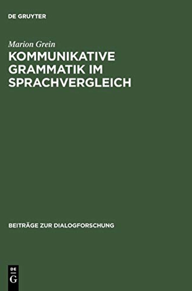 Kommunikative Grammatik im Sprachvergleich – Die Sprechaktsequenz Direktiv und Ablehnung im Deutschen und Japanischen