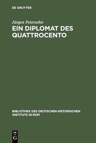 Ein Diplomat des Quattrocento – Angelo Geraldini (1422–1486)