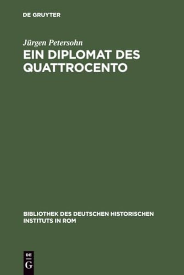 Ein Diplomat des Quattrocento – Angelo Geraldini (1422–1486)