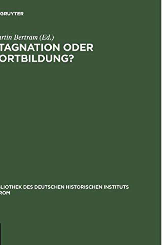Stagnation oder Fortbildung? – Aspekte des allgemeinen Kirchenrechts im 14. und 15. Jahrhundert