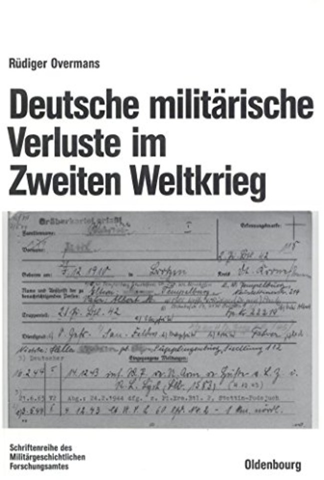 Deutsche militarische Verluste im Zweiten Weltkrieg